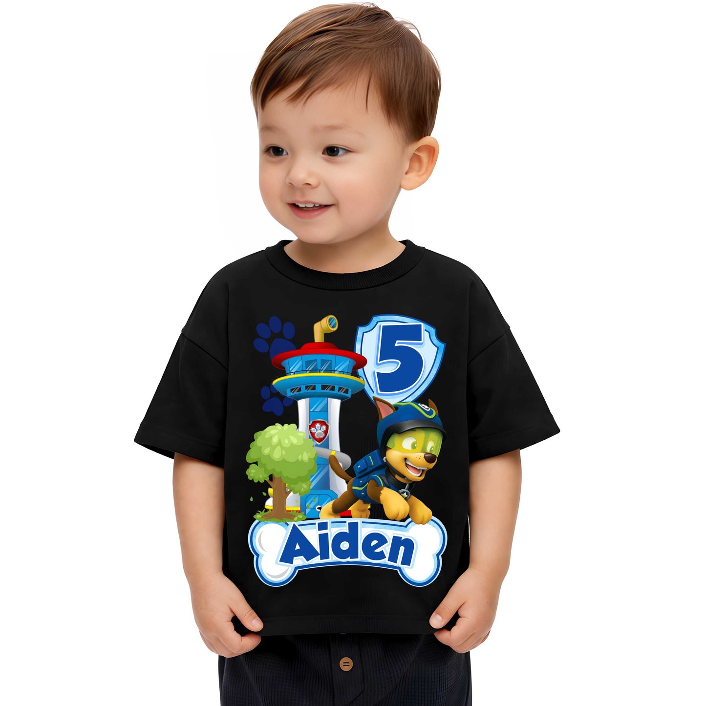 Inspired Chase Birthday T-Shirt, Gift for Boys