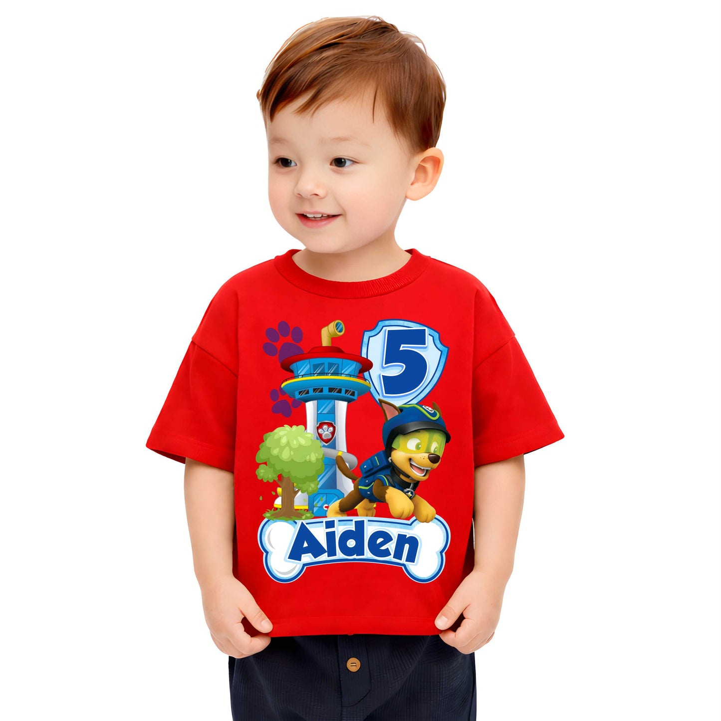 Inspired Chase Birthday T-Shirt, Gift for Boys