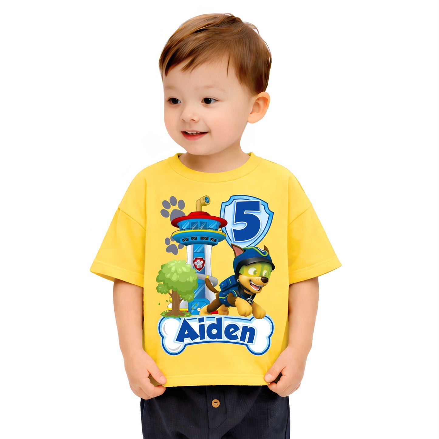 Inspired Chase Birthday T-Shirt, Gift for Boys