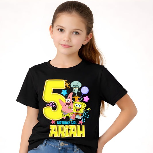 Inspired Bob Birthday T-Shirt, All Size, Family Matching Tee