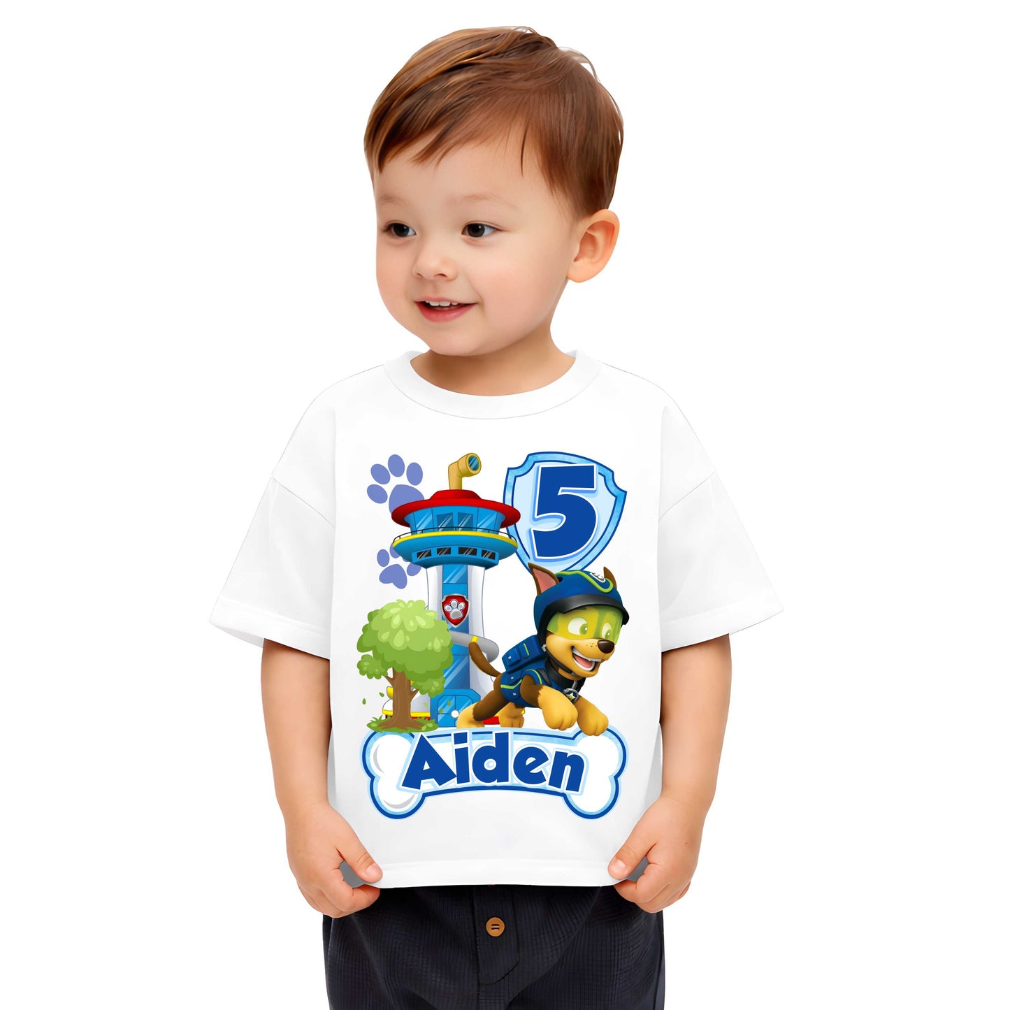Inspired Chase Birthday T-Shirt, Gift for Boys