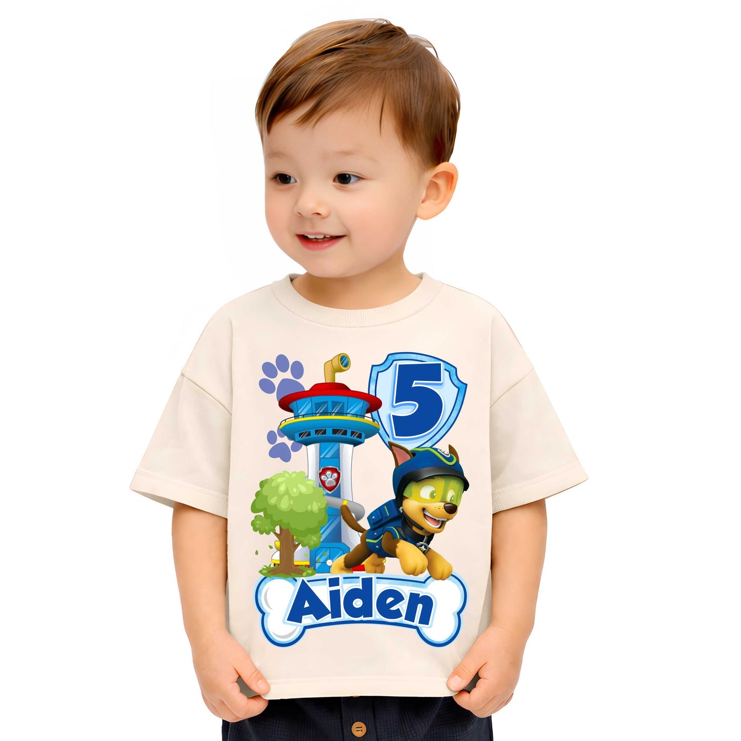 Inspired Chase Birthday T-Shirt, Gift for Boys